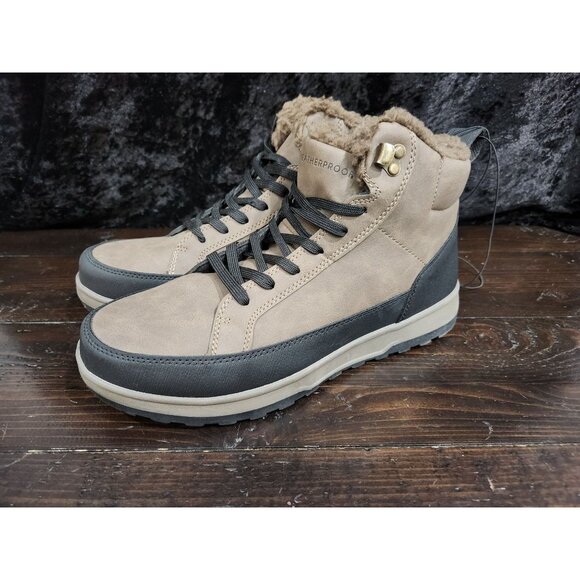 NWT Weatherproof LogJam Brown Cold Weather Sneaker/Sz. 11M - Picture 1 of 9